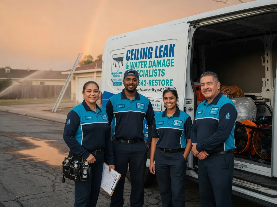 Ceiling Leak Cleanup company in Waldron, MI