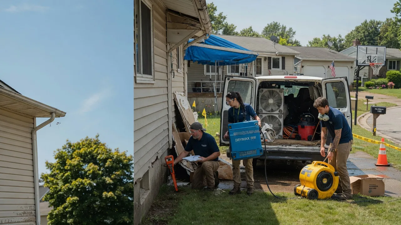Ceiling Leak Cleanup in Waldron, MI near me