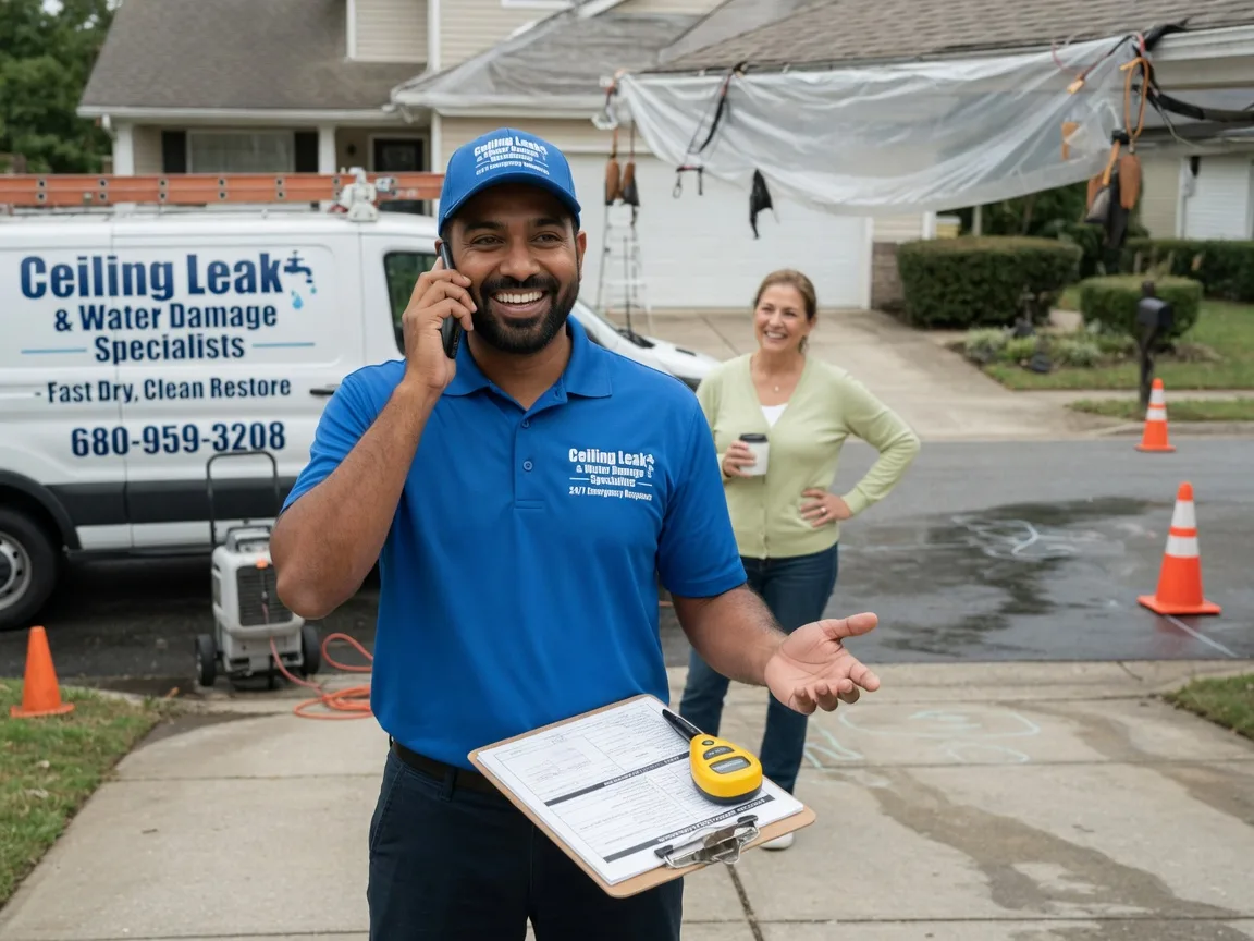 Ceiling Leak Cleanup Waldron, MI FAQs